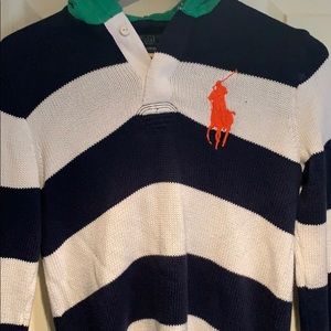 Polo Ralph Lauren hooded sweater.
